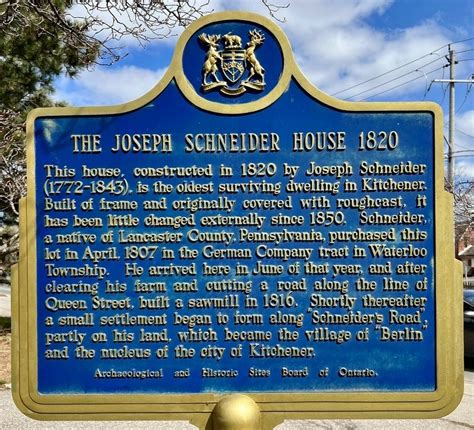 the joseph schneider house.